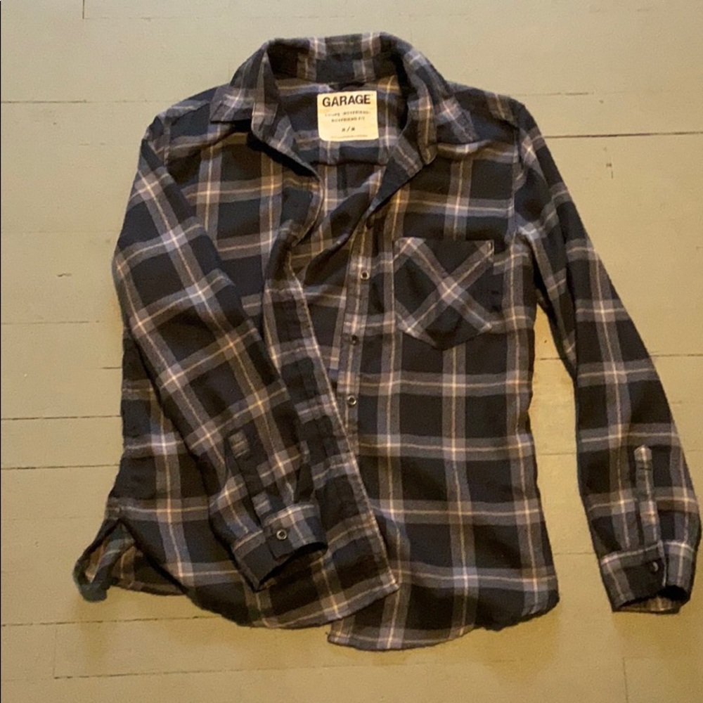 Garage flannel worn 3 times